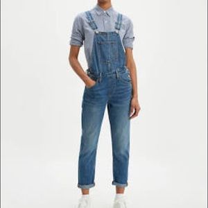 Levi’s original overalls size S medium wash